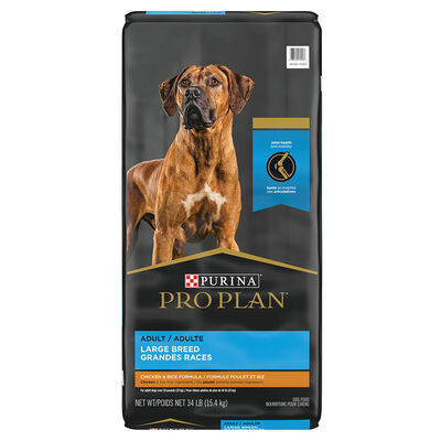 Purina Pro Plan Specialized Large Breed Adult, Chicken & Rice Dry Dog Food 15.4kg