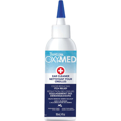 Tropiclean, OxyMed Ear Cleaner for Pets - 4 oz