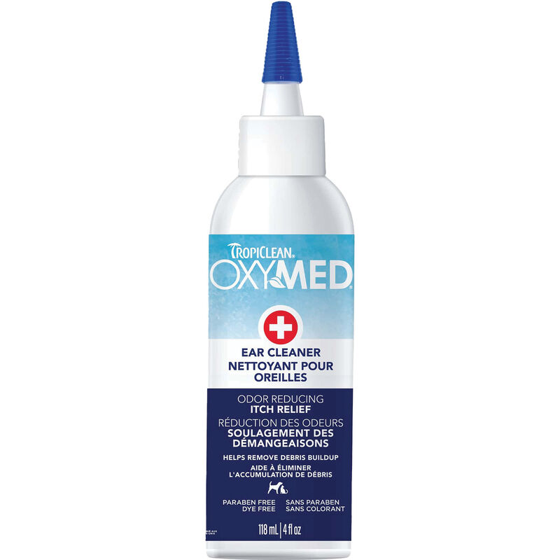 Tropiclean, OxyMed Ear Cleaner for Pets - 4 oz image number null