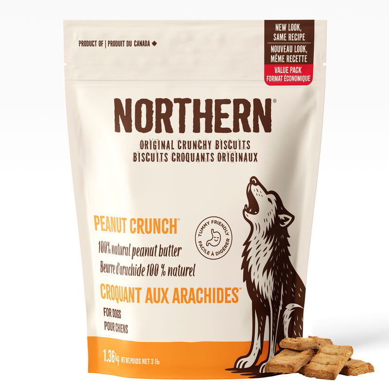 Northern Biscuit, Wheat Free Peanut Crunch! - 1.36 kg - Dog Biscuit image number null
