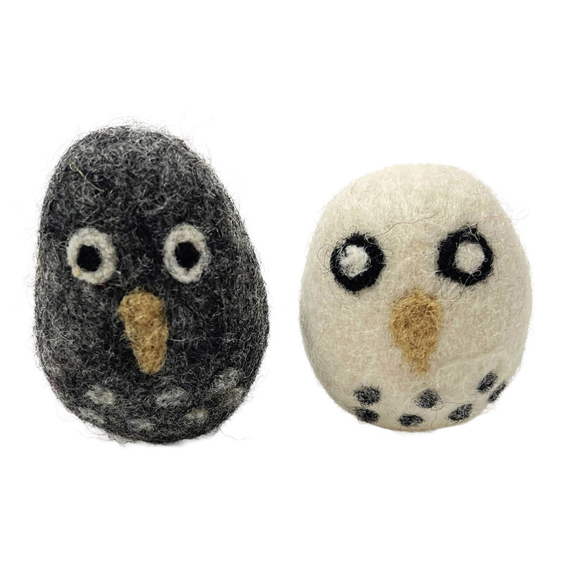 Dharma Dog Karma Cat, Owls Cat Toys - 2 Pack image number null