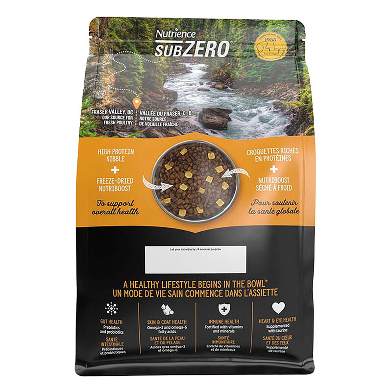 Nutrience, Adult Feline - SubZero Grain Free - Fraser Valley - Dry Cat Food image number null
