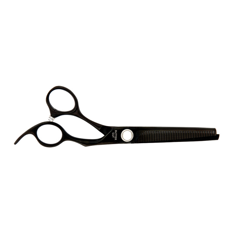 Geib, Black Pearl Shears, 47 Tooth Thinner - 7.5" image number null