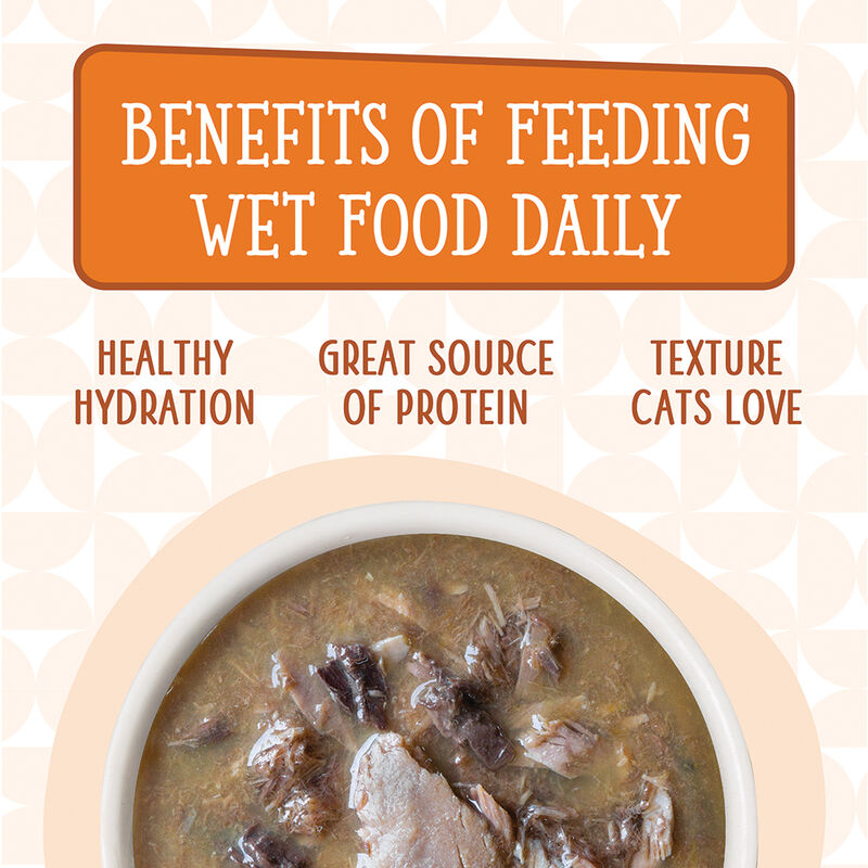 Weruva, Can Feline - Pumpkin Jack Splash - Tuna in Pumpkin Soup - 85g - Shreds - Wet Cat Food image number null