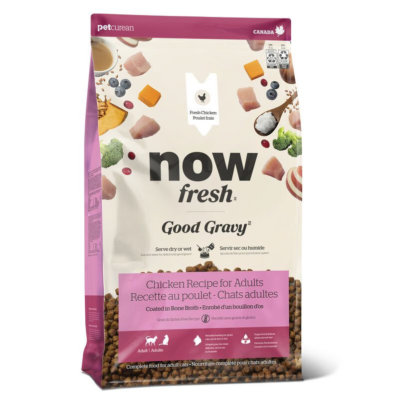Good Gravy - Chicken Coated in Bone Broth - Dry Cat Food image number null
