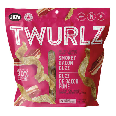 Jay's Tasty Adventures, Twurlz Smokey Bacon - Dog Treats
