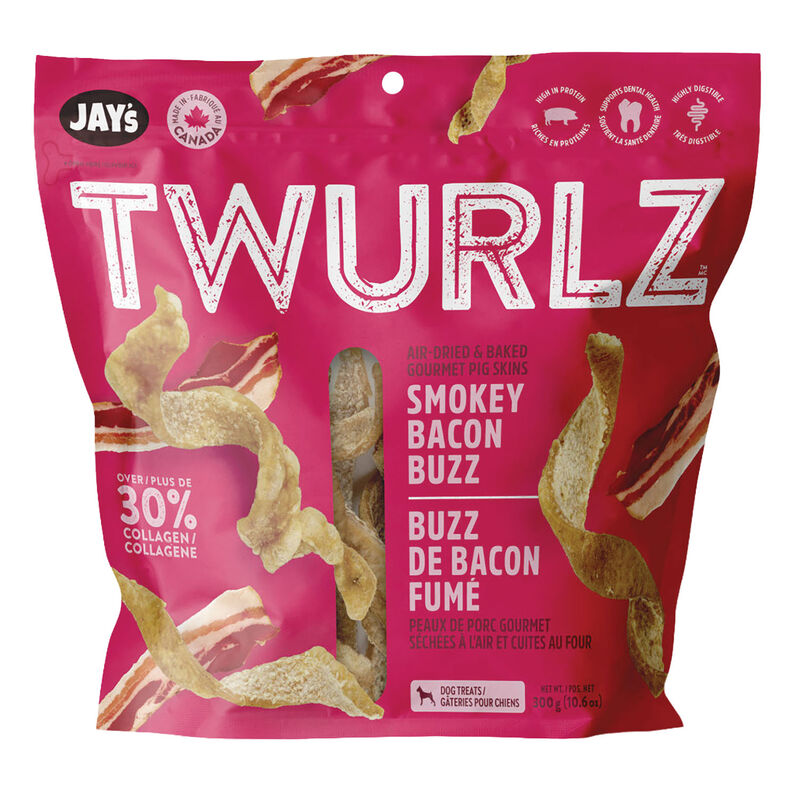 Jay's Tasty Adventures, Twurlz Smokey Bacon - Dog Treats image number null