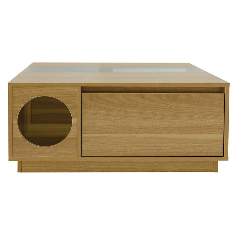 4 Cats & Dogs Home Furnishing Inc., Coco Coffee Table - Oak image number null