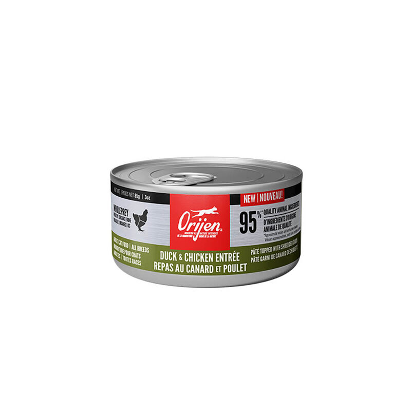 Orijen, Can, Feline Adult - Duck & Chicken Entr&eacute;e - 85 g - Wet Cat Food image number null