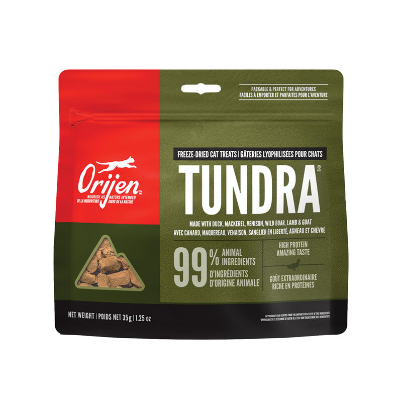 Orijen, Feline Freeze-Dried Treat - Tundra - 35 g - Freeze Dried Cat Treat image number null