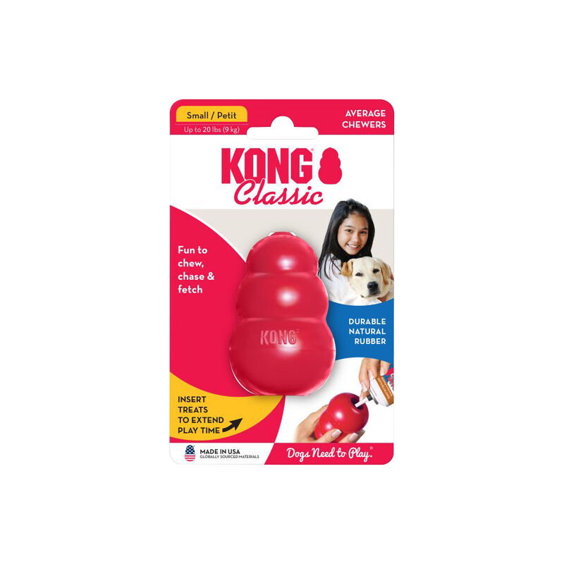 KONG, Classic - Red - Chew Dog Toy image number null