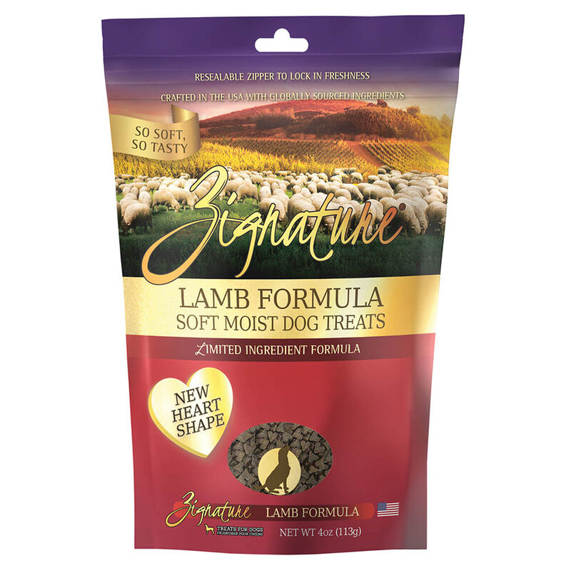 Zignature, Soft Moist Treats - Limited Ingredient - Grain Free - Lamb - 113 g image number null
