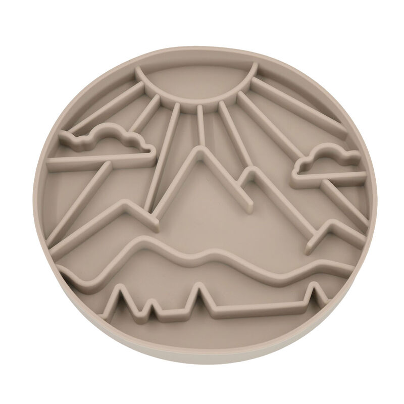 BeOneBreed Mountains Slow Feeder - Feather Gray image number null