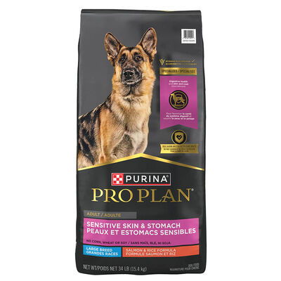 Pro Plan, Sensitive Skin & Stomach - Large Breed - Salmon - 15.4 kg - Dry Dog Food