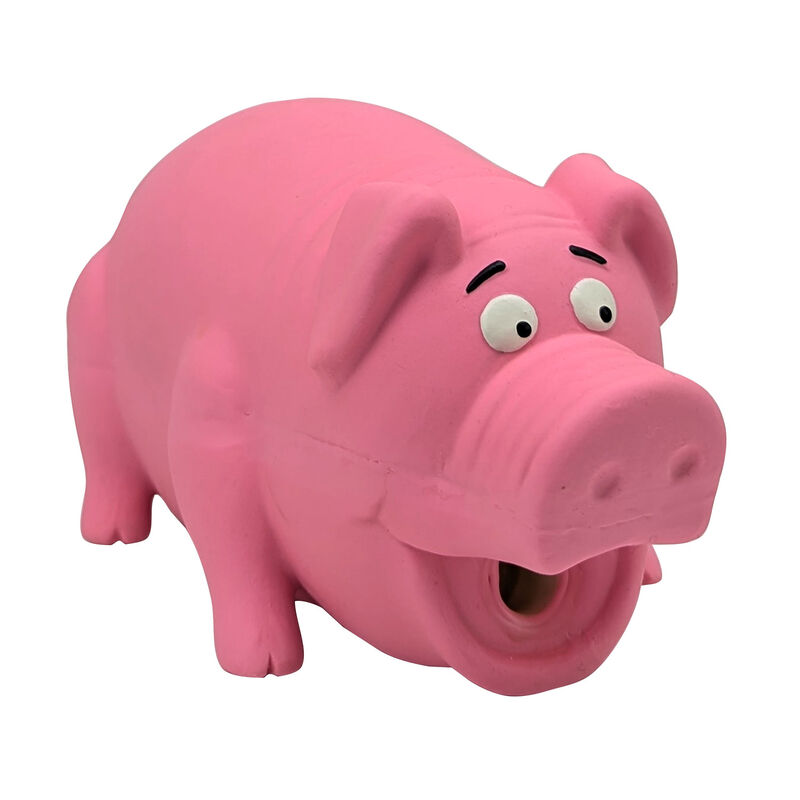 Zoom Pets Percival the Pig Latex Dog Chew Toy image number null
