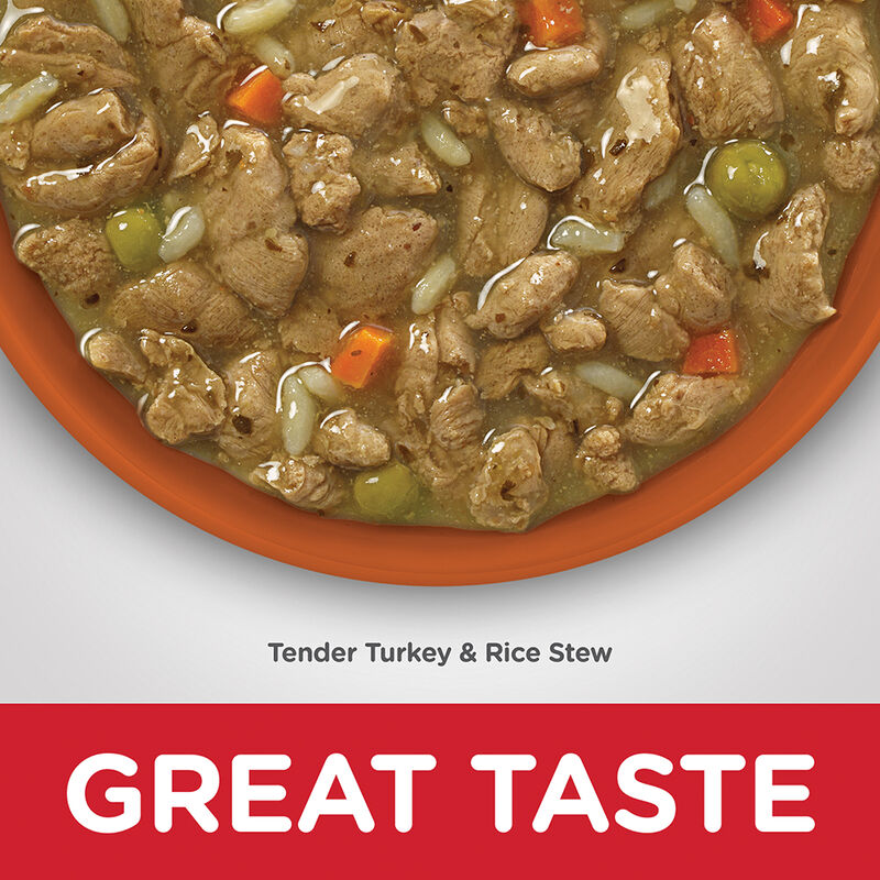 Science Diet, Adult Sensitive Stomach & Skin Tender Turkey & Rice Stew Canned Dog Food, 363 g - Wet  image number null