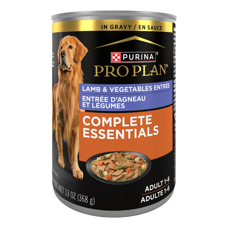 Pro Plan, Adult Complete Essentials - Lamb & Vegetables - 368 g - Wet Dog Food image number null