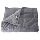 Brigade Weighted Minky Fleece Blanket - Grey - 2.5 kg image number null