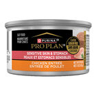 Pro Plan, Grain Free - Sensitive Skin & Stomach Chicken 85g - Wet Cat Food image number null