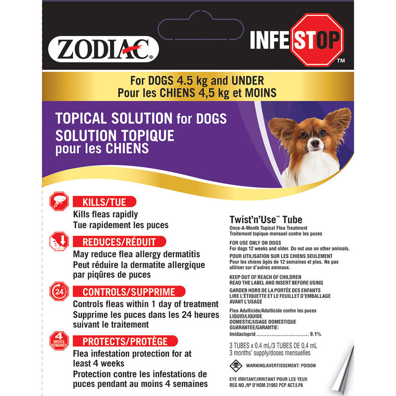 Zodiac, Infestop for Dogs image number null