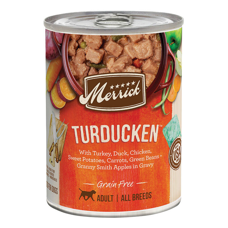 Merrick, Can, Turducken - 360g - Wet Dog Food image number null