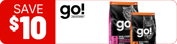 Promotional graphic for GO! Solutions featuring a &ldquo;Save $10&rdquo; offer.